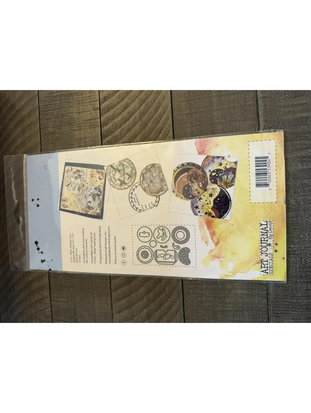 Elizabeth Craft Designs Artist Trading Coin Die Cut Set